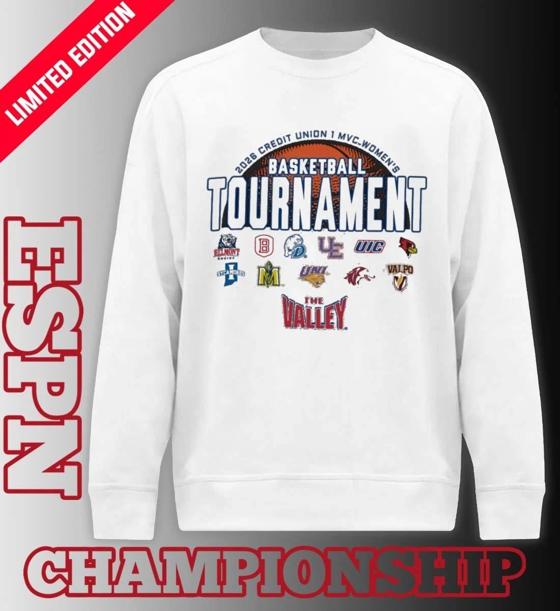 2026 Credit Union 1 MVC Women’s Basketball Championship Shirt