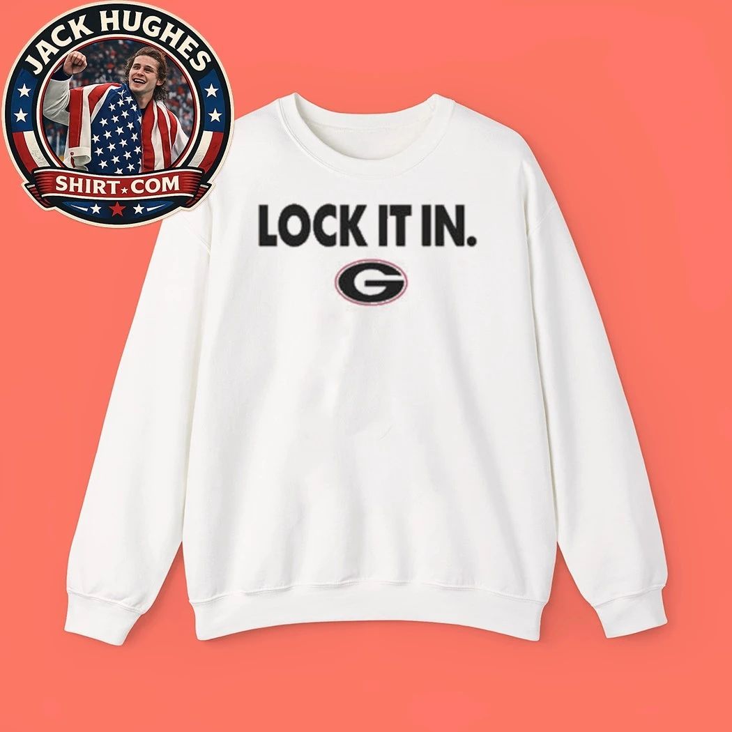 Lock It In Georgia Bulldogs Shirt – Georgia Bulldogs Fan Graphic T-Shirt