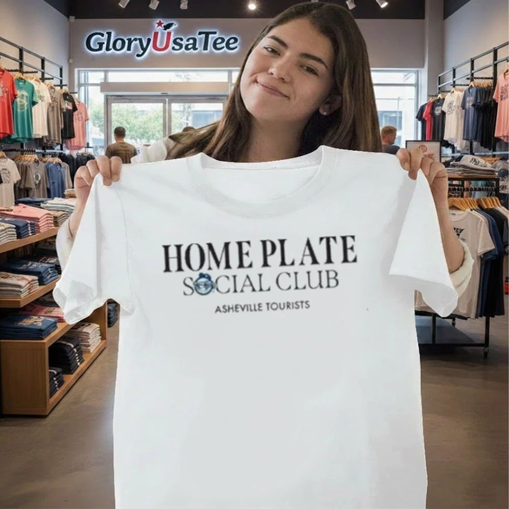 2026 Asheville Tourists Home Plate Social Club Giveaway Shirt