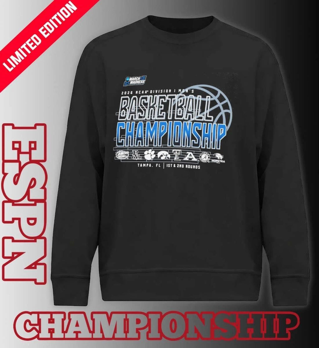 8 Teams 2026 NCAA DI Men’s Basketball Championship Tampa, FL Shirt