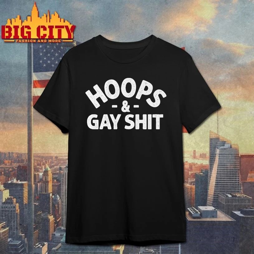 Sarah Spain Hoops & Gay Shit t-shirt
