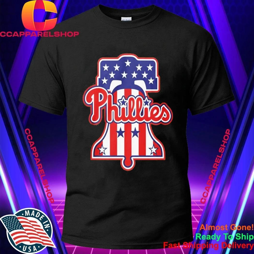 Phillies Liberty Bell Patriotic 250Th Anniversary Shirt