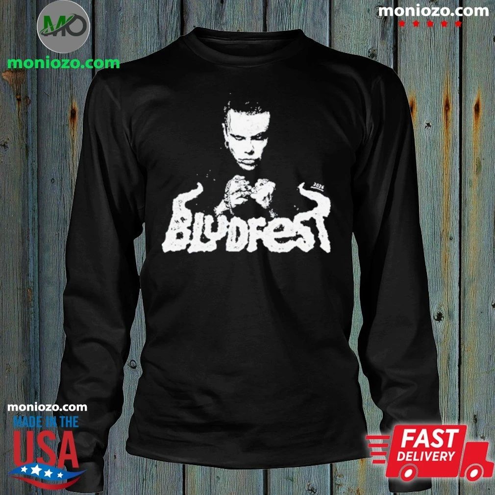 Original Yungblud Bludfest 2026 June 27th Park 360 Hradec Kralove Czech Republic Shirt