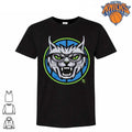 Cool Wildcat Mascot Wearing Glasses Circle Logo shirt