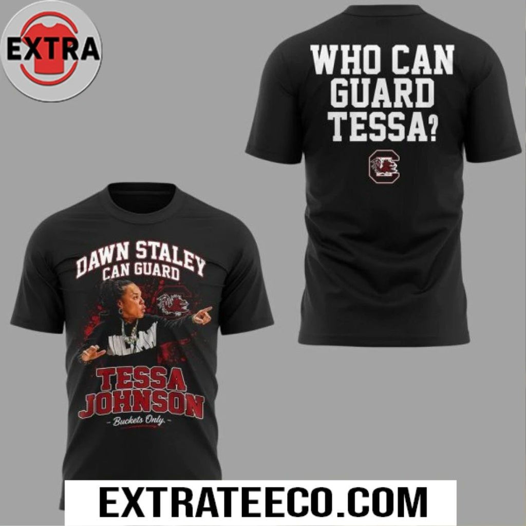 Dawn Staley who can guard Tessa Logo Two Sided Shirt
