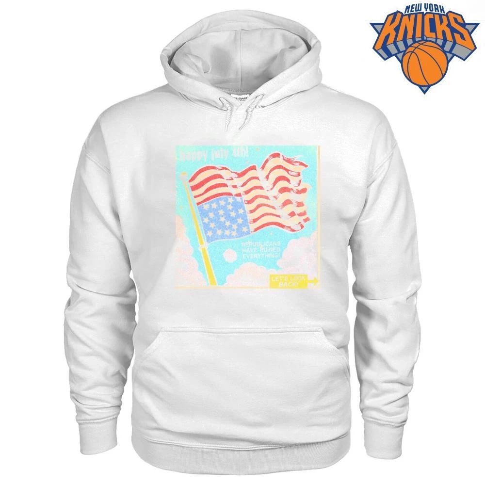 Happy 4th of July Flag Republicans Have Ruined Everything Political Protest shirt