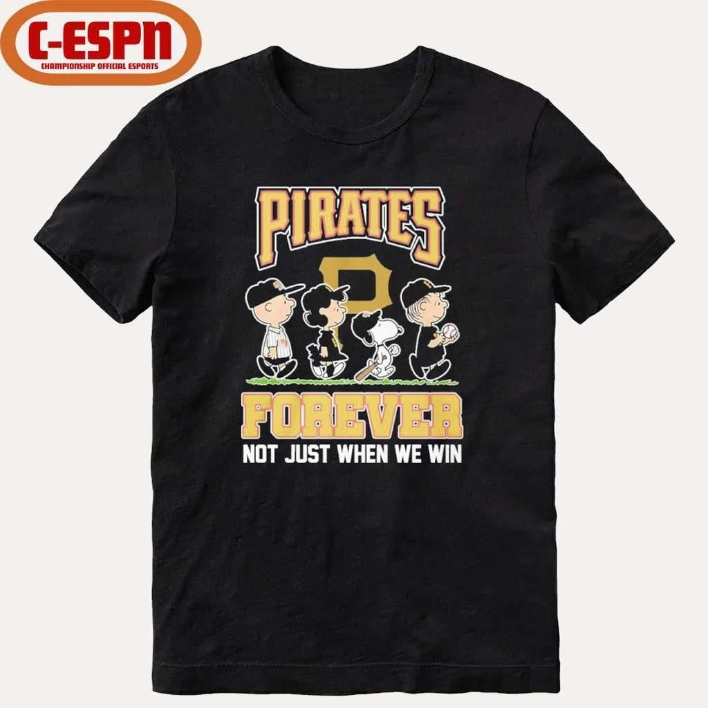 The Peanuts Characters Forever X Pittsburgh Pirates Shirt