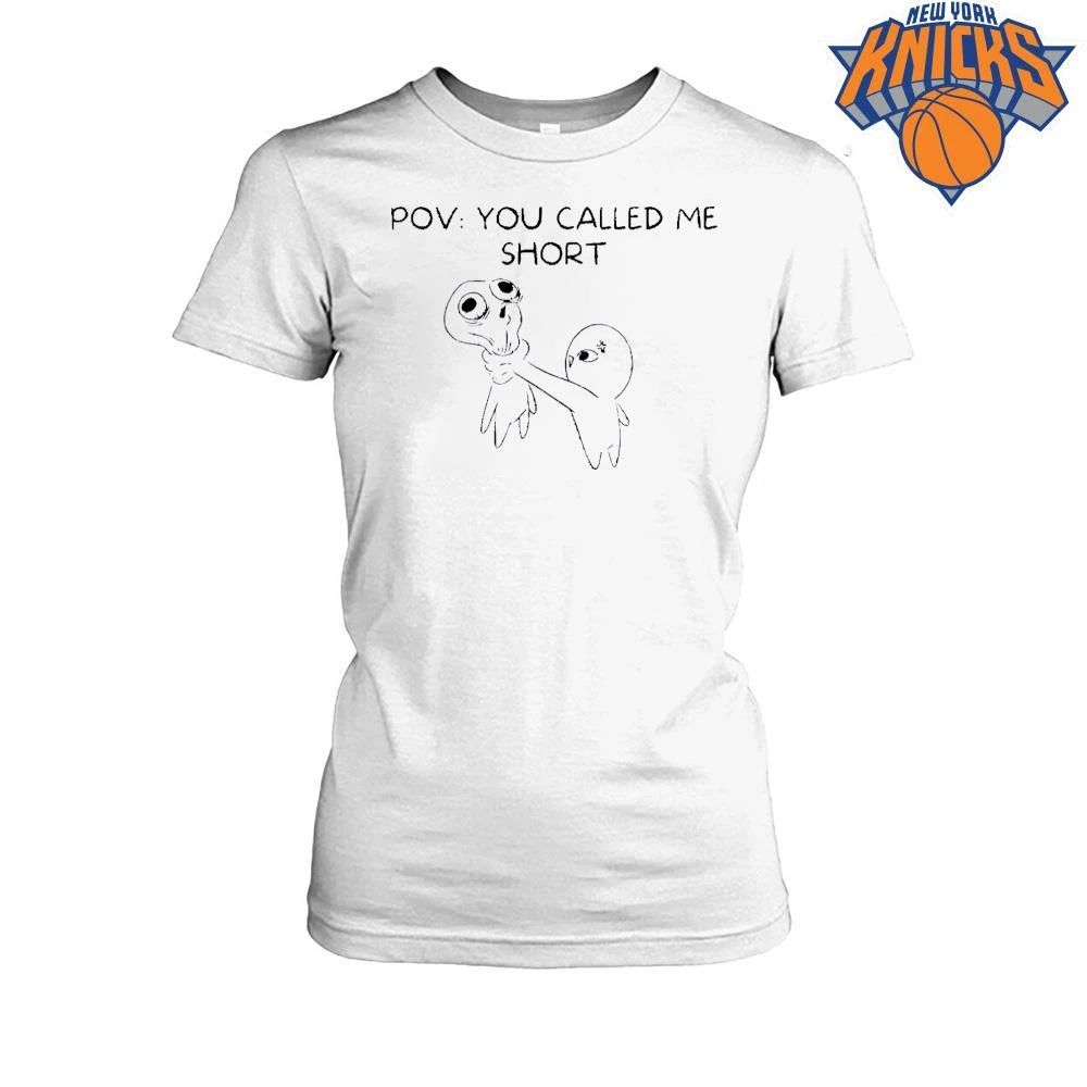 POV You Called Me Short Funny Angry Choking Comic Character Meme Shirt