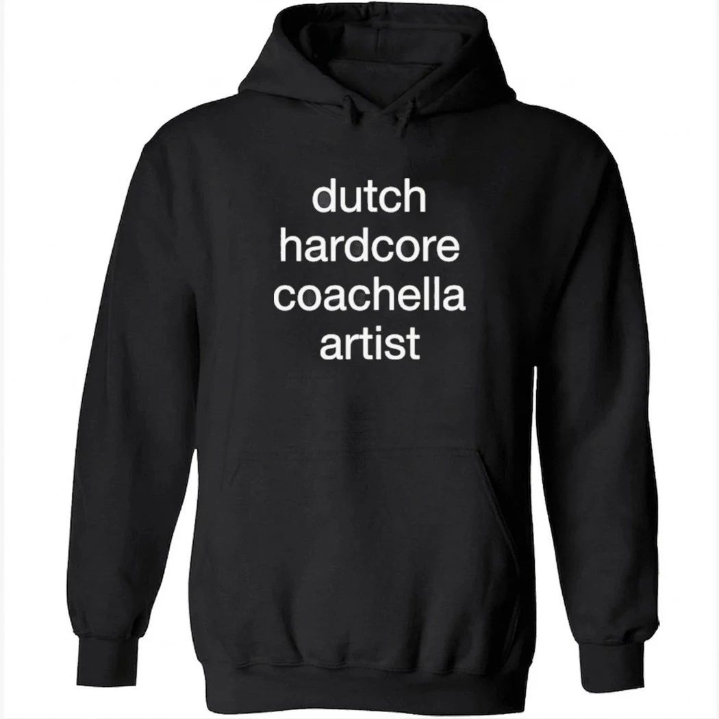 Joost Klein Dutch Hardcore Coachella Artist 2026 Shirt