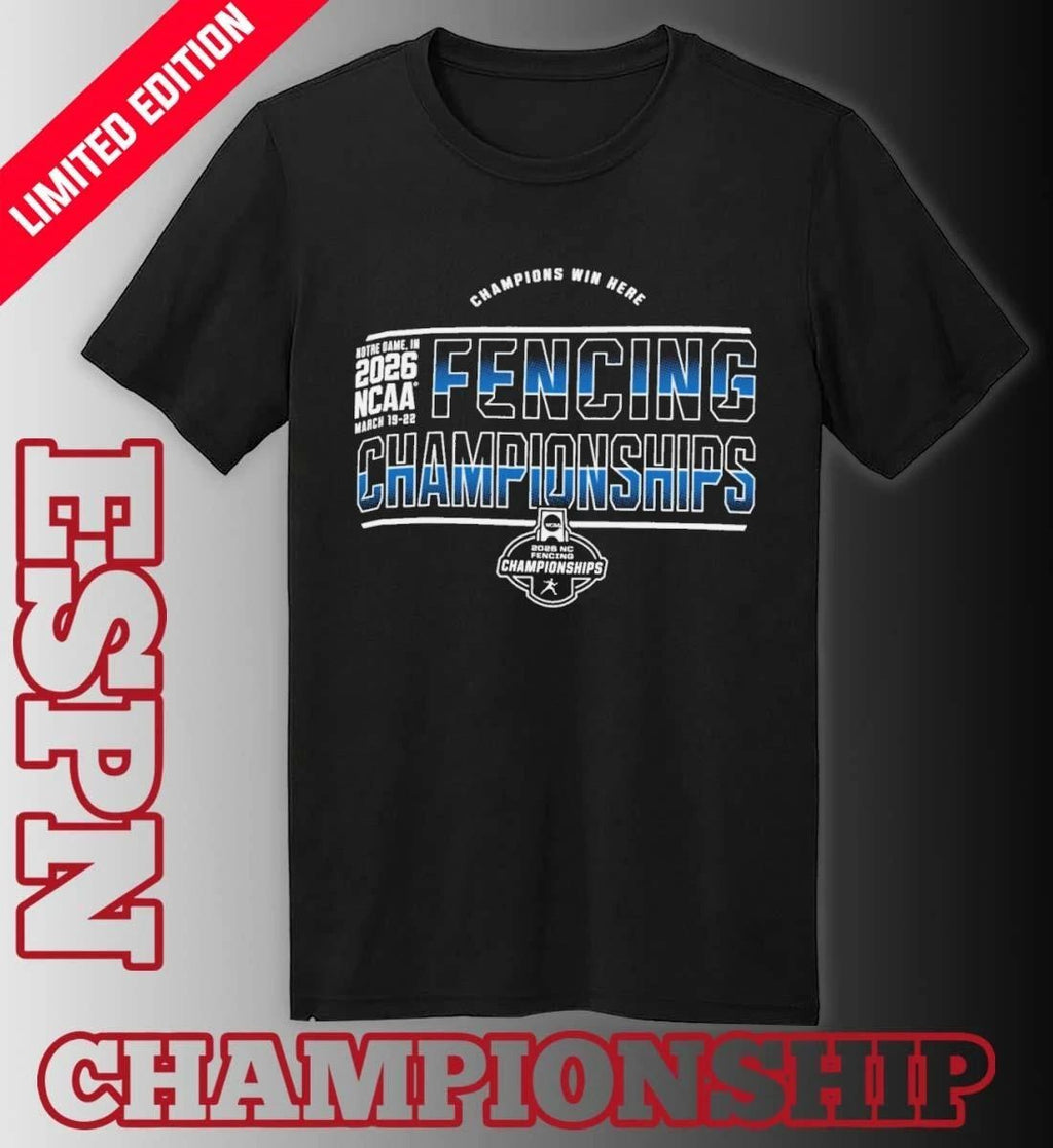 2026 NCAA Fencing Championships March 19-22 T-Shirt