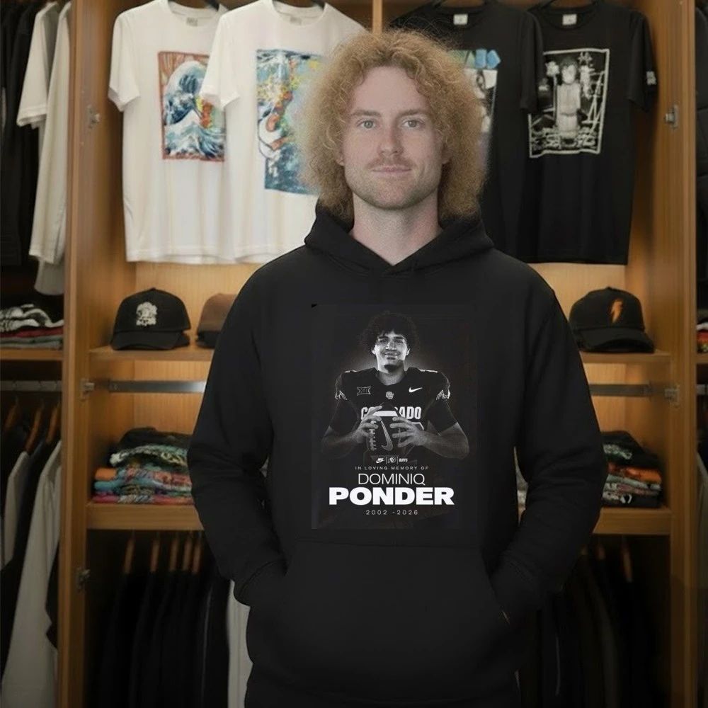 RIP Dominiq Ponder Colorado Buffaloes Football Death T-Shirt