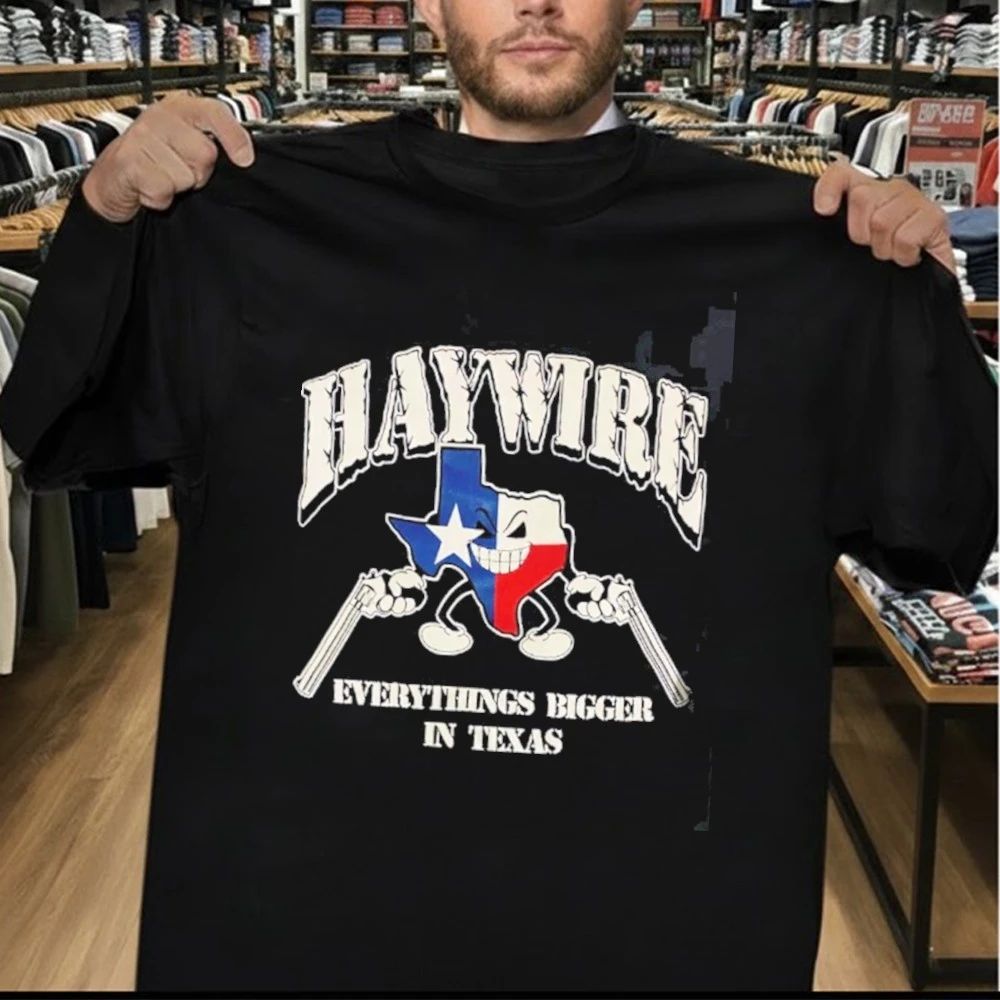 Haywire X Drain Headline Is Your Friend Tour 2026 Texas Run Shows Merch Everything Bigger In Texas T-Shirt