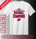 2026 NCAA Men’s Ice Hockey National Champions Wisconsin Badgers T-Shirt