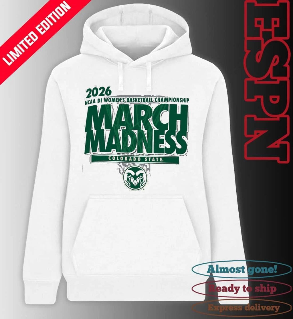 Colorado State Women’s Basketball Single Team 2026 NCAA March Madness Shirt