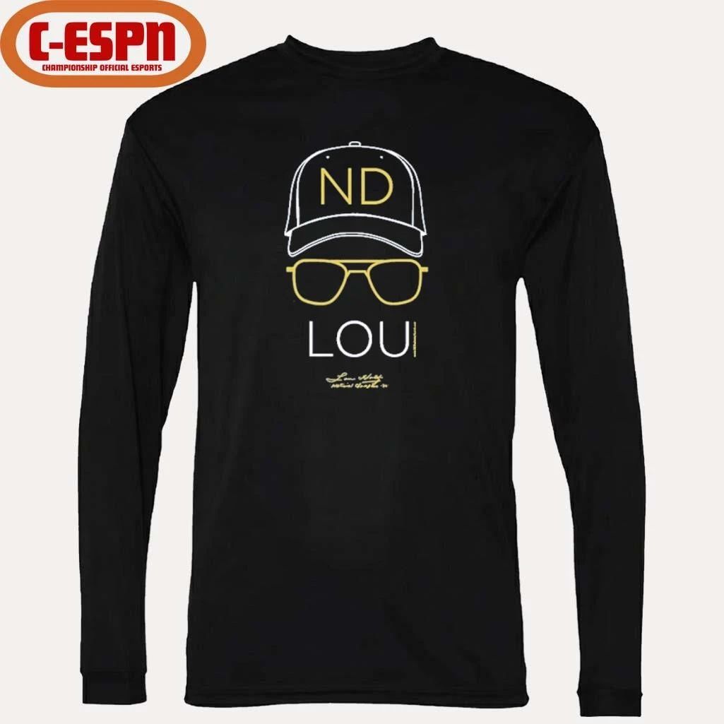 Lou Holtz Hat and Glasses T-Shirt