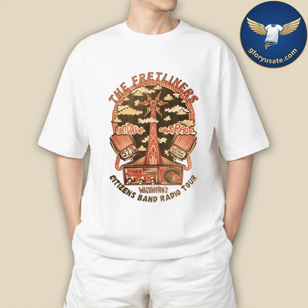 The Fretliners May 2 2026 Washington’s FoCo Fort Collins CO Poster Shirt