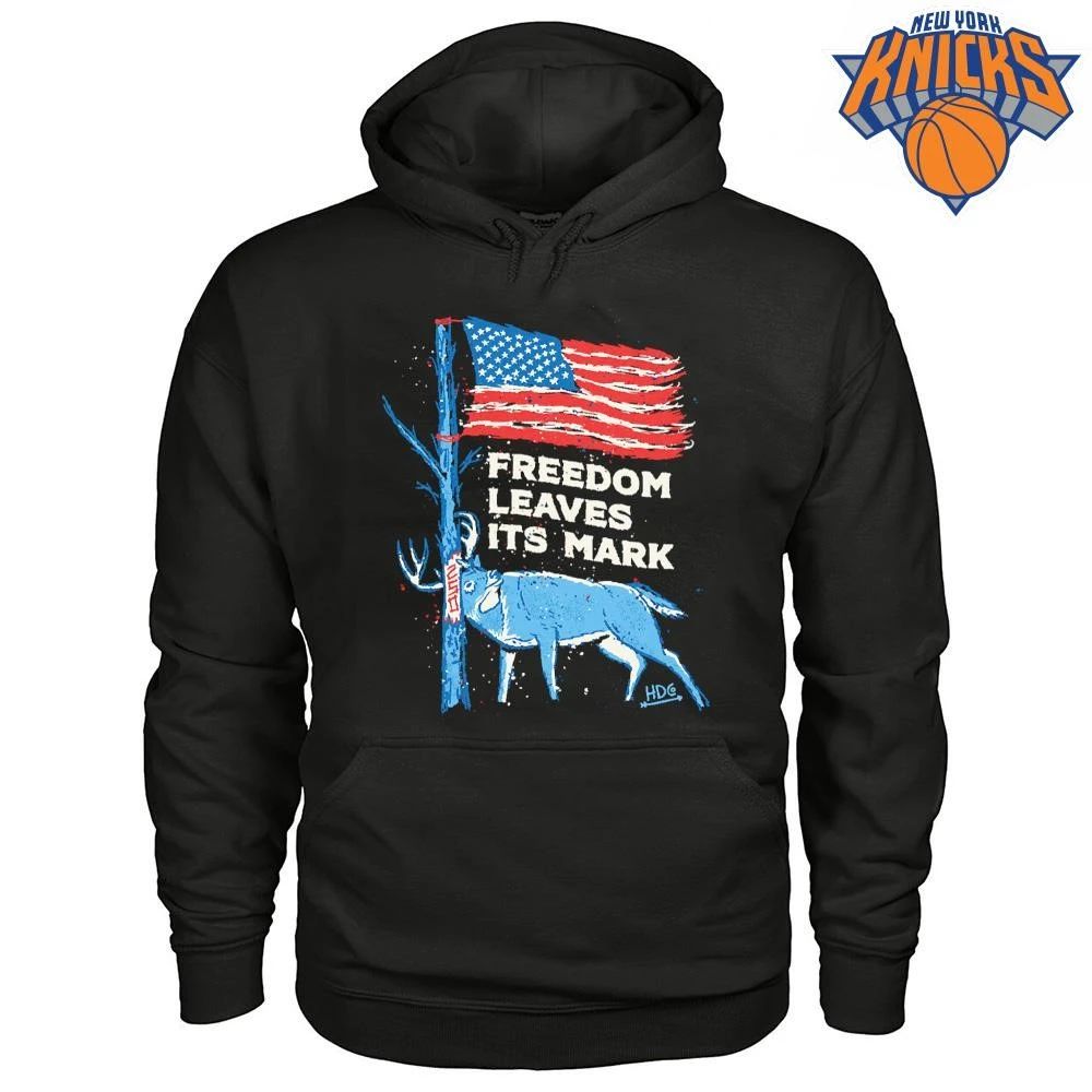 Patriotic Deer Hunting Freedom Leaves Its Mark US 250 Years Happy 4th of July shirt