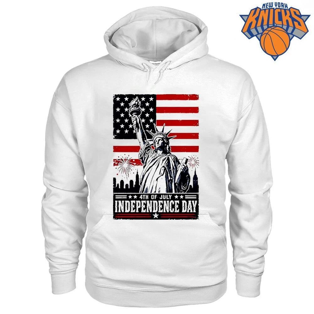 Statue Of Liberty 4th Of July Independence Day Fireworks City Skyline shirt