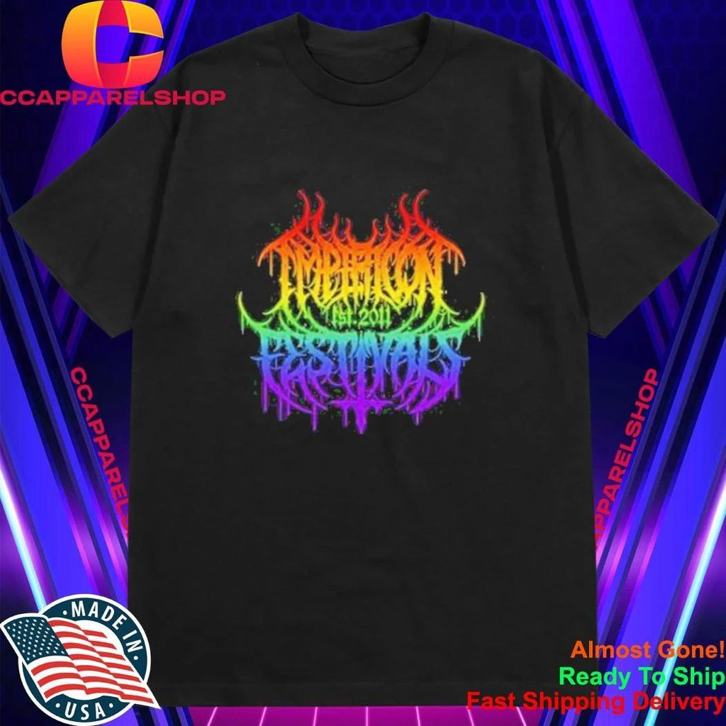 Impericon Festival Pride Black Metal Est 2011 Shirt