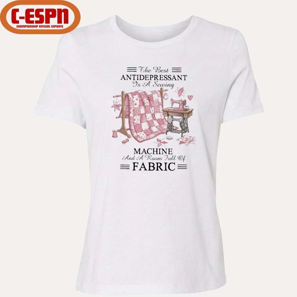 The Best Antidepressant Is a Sewing Machine and a Room Full of Fabric Shirt