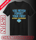 UCLA Women’s Basketball You Never Forget Your First National Championship 2026 Shirt