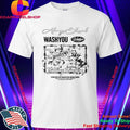 Always Blessed Fleeting Pleasure Angels Barbed Wire Vintage Wash Streetwear Tee Shirt