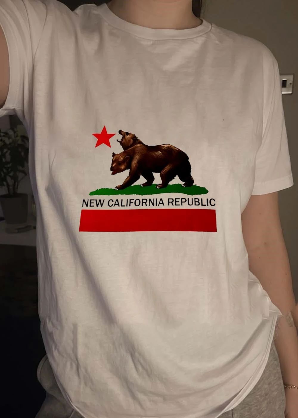 Two Headed Bear New California Republic T-Shirt