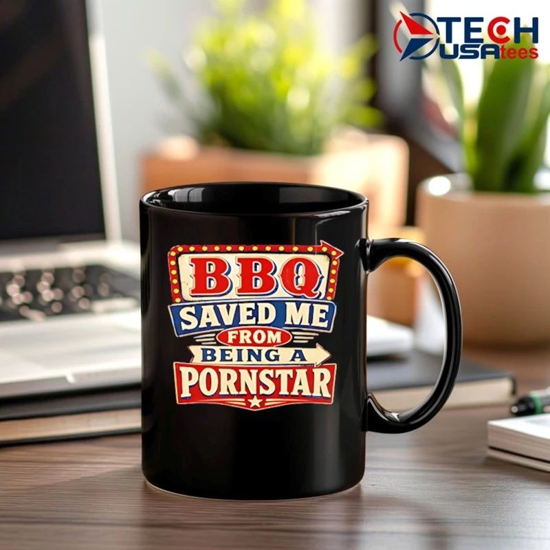 BBQ saved me from being a porn star shirt