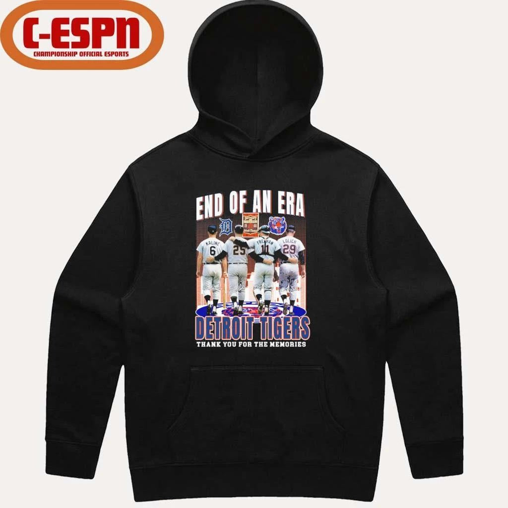 End Of An Era Detroit Tigers Legends Shirt
