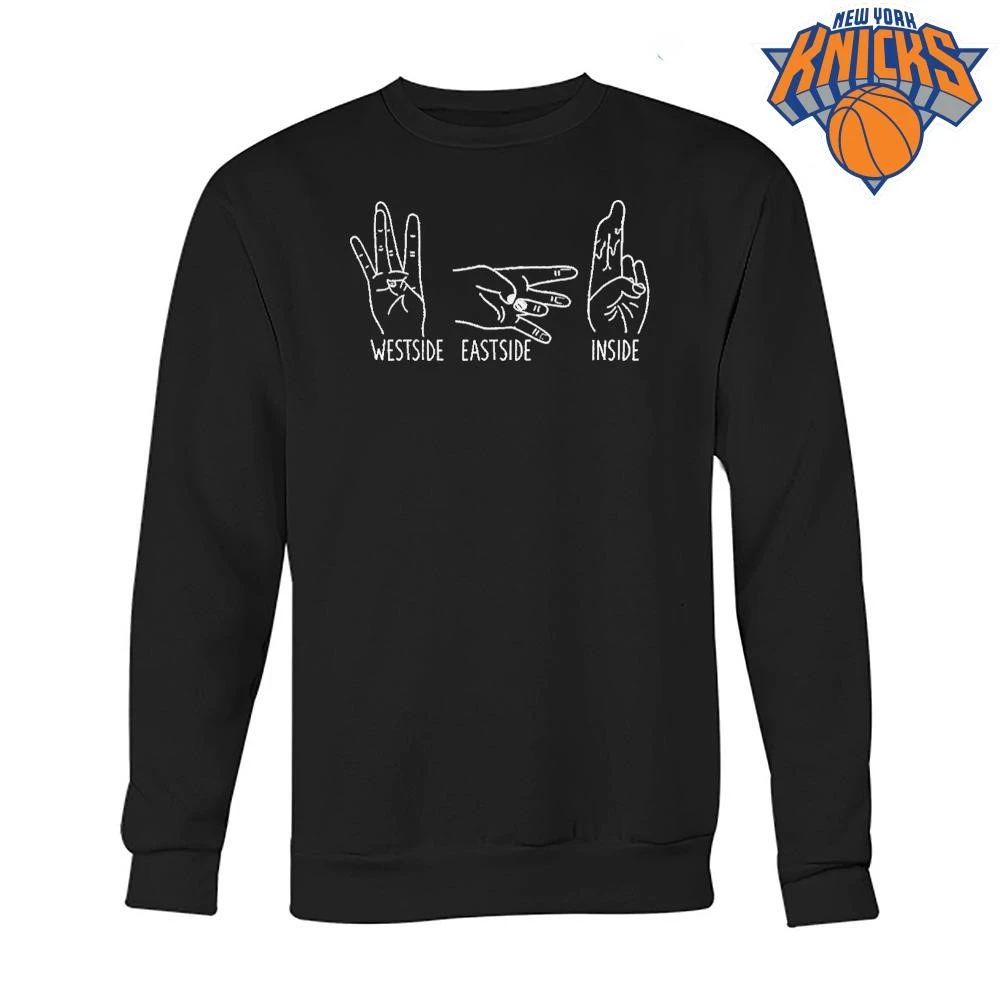 Westside Eastside Inside Slime Hand Signs Hip Hop Streetwear shirt