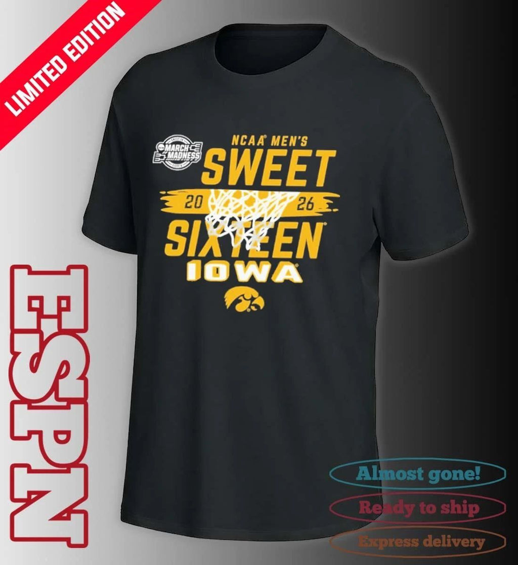 University of Iowa Men’s Basketball Sweet Sixteen Bound Shirt