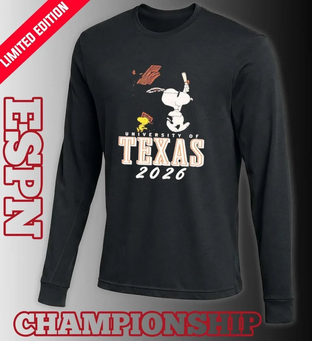 Peanuts x University Of Texas Graduation 2026 Shirt