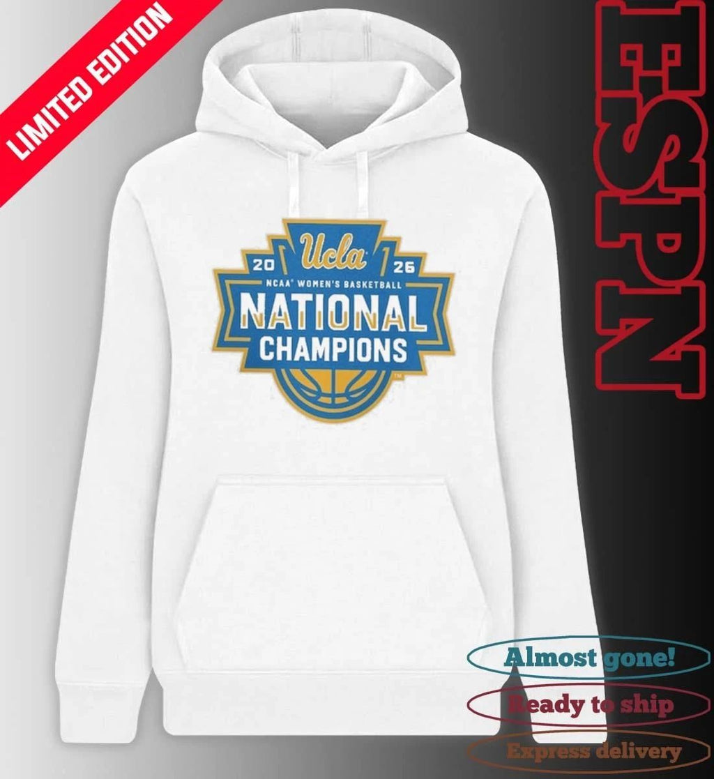 UCLA Bruins NCAA DI Women’s Basketball National Champions Official Logo T-Shirt