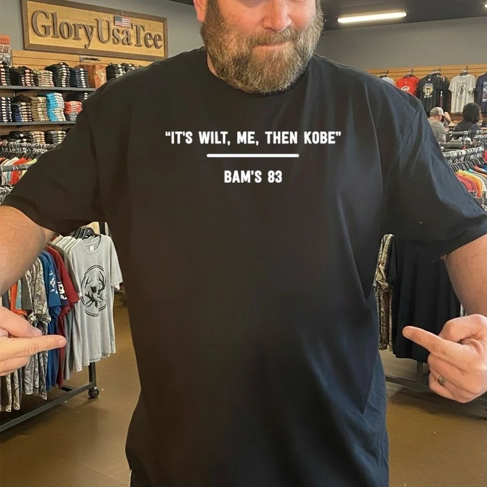 It’s Wilt Me Then Kobe Bam Adebayo Speak When Pass Kobe Bryant’s Record Of All Time Points In A Game With 83 Points T-Shirt