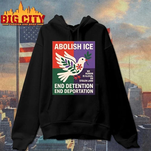 Abolish Ice end detention end deportation t-shirt
