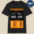 Dark Tranquillity & Soen North America The Scandinavian Heavy Arts Tour 2026 Poster Shirt