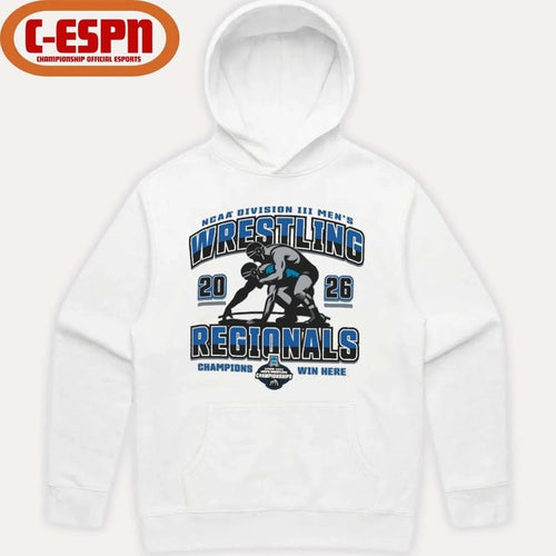 2026 NCAA DIII Men’s Wrestling Regionals Champions Win Here T-Shirt