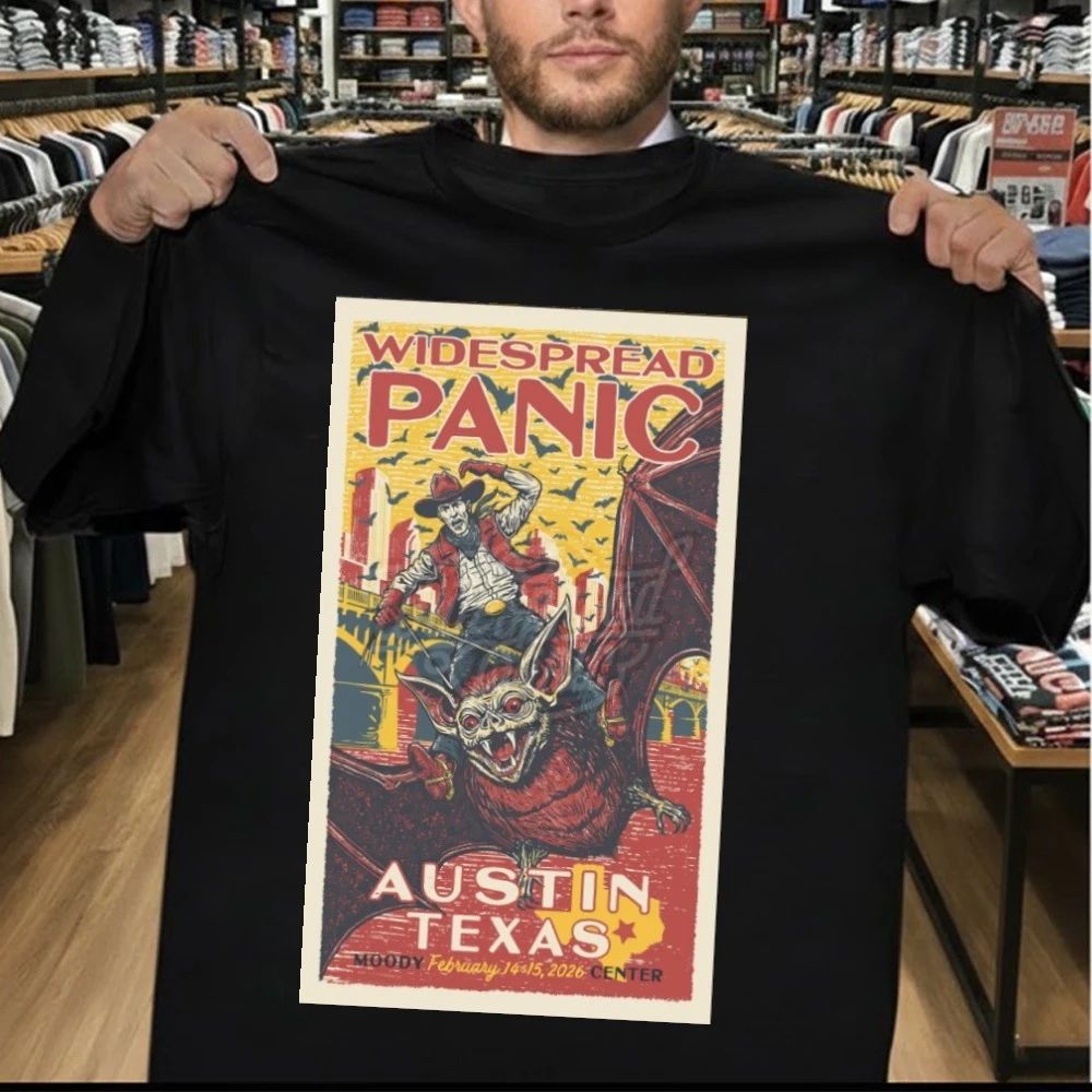 Haywood Thomast Widespread Panic Austin Texas Moody February 14 & 15-2026 Poster Shirt