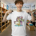 Hills Draws Unicorn White Shirt