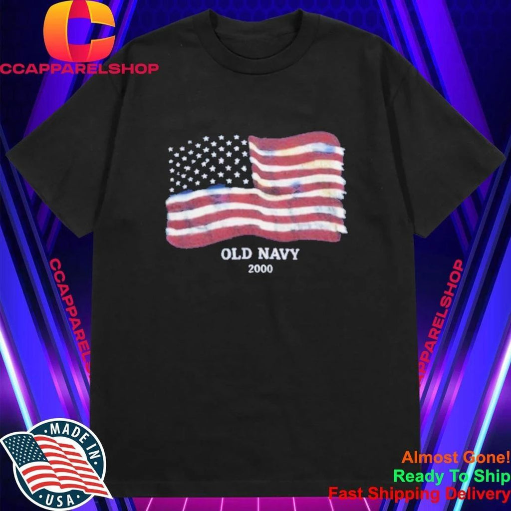 Old Navy American Flag Shirt