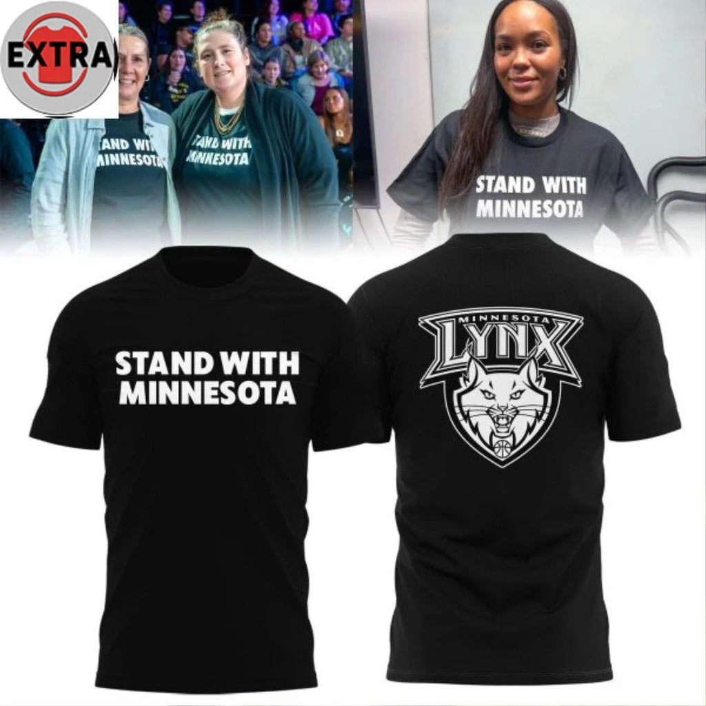 Original Minnesota Lynx Stand With Minnesota 2026 Hoodie T-Shirt