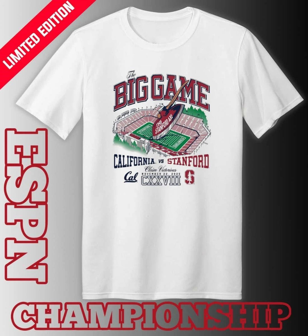 The Big Game Cal Golden Bears Vs Stanford Cardinals Shirt