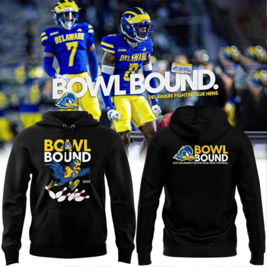 Original Special Delaware Fightin’ Blue Hens ‘Bowl Bound’ Shirt