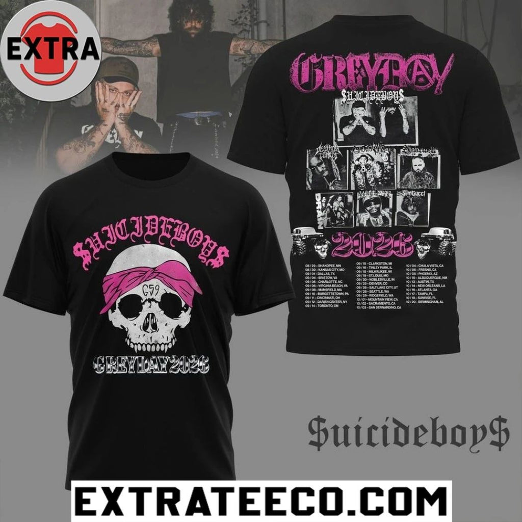Suicideboys Grey Day 2026 Two Sided Shirt – Perfect Gift for Men & Women