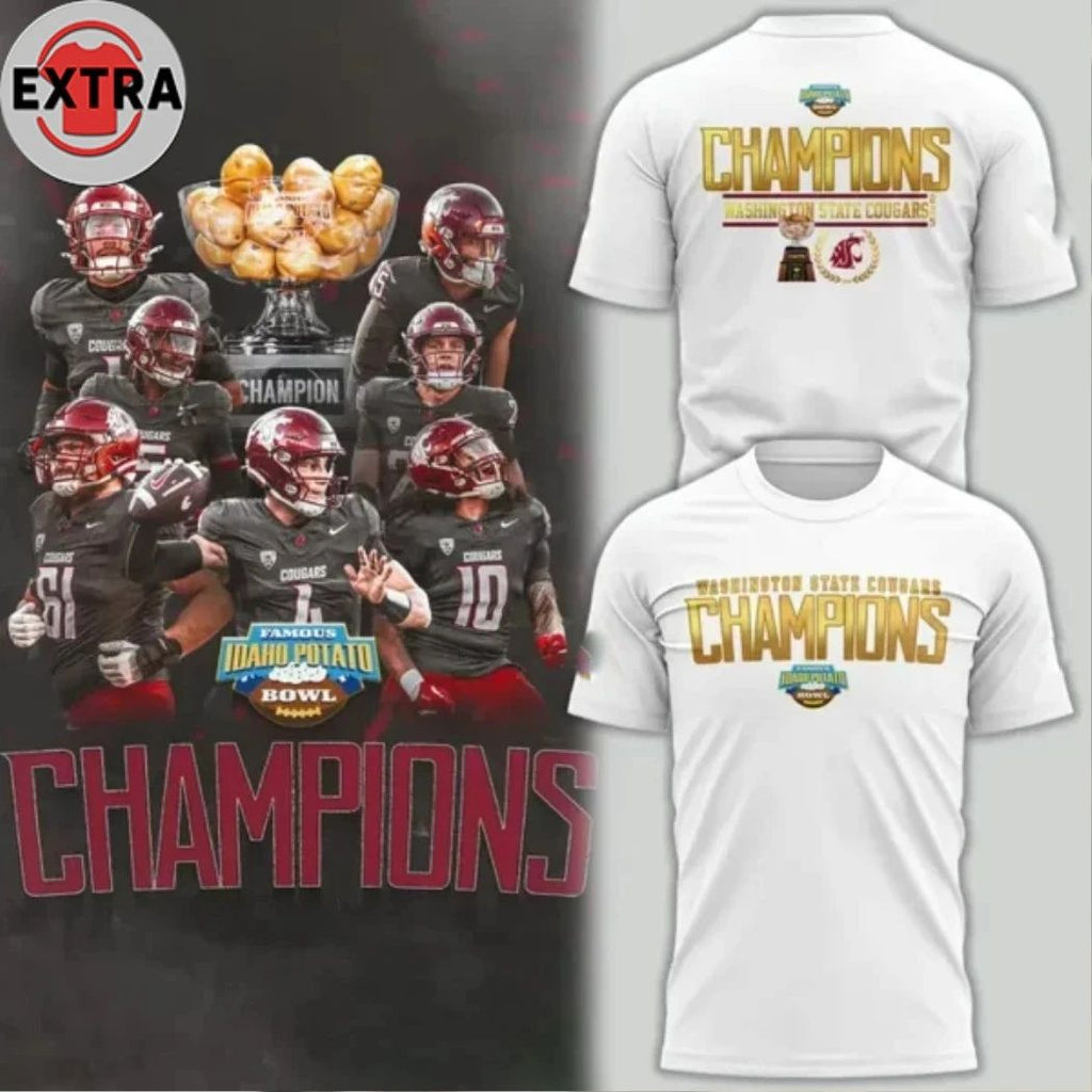 Washington State Cougars Champions Logo Hoodie Shirt