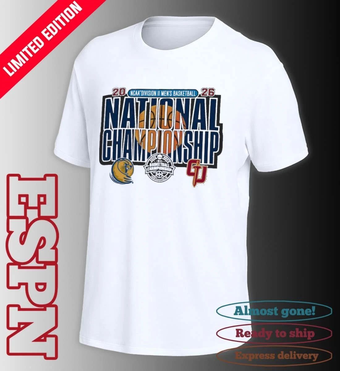 Gannon vs Lander 2026 NCAA DII Men’s Basketball National Championship T-Shirt