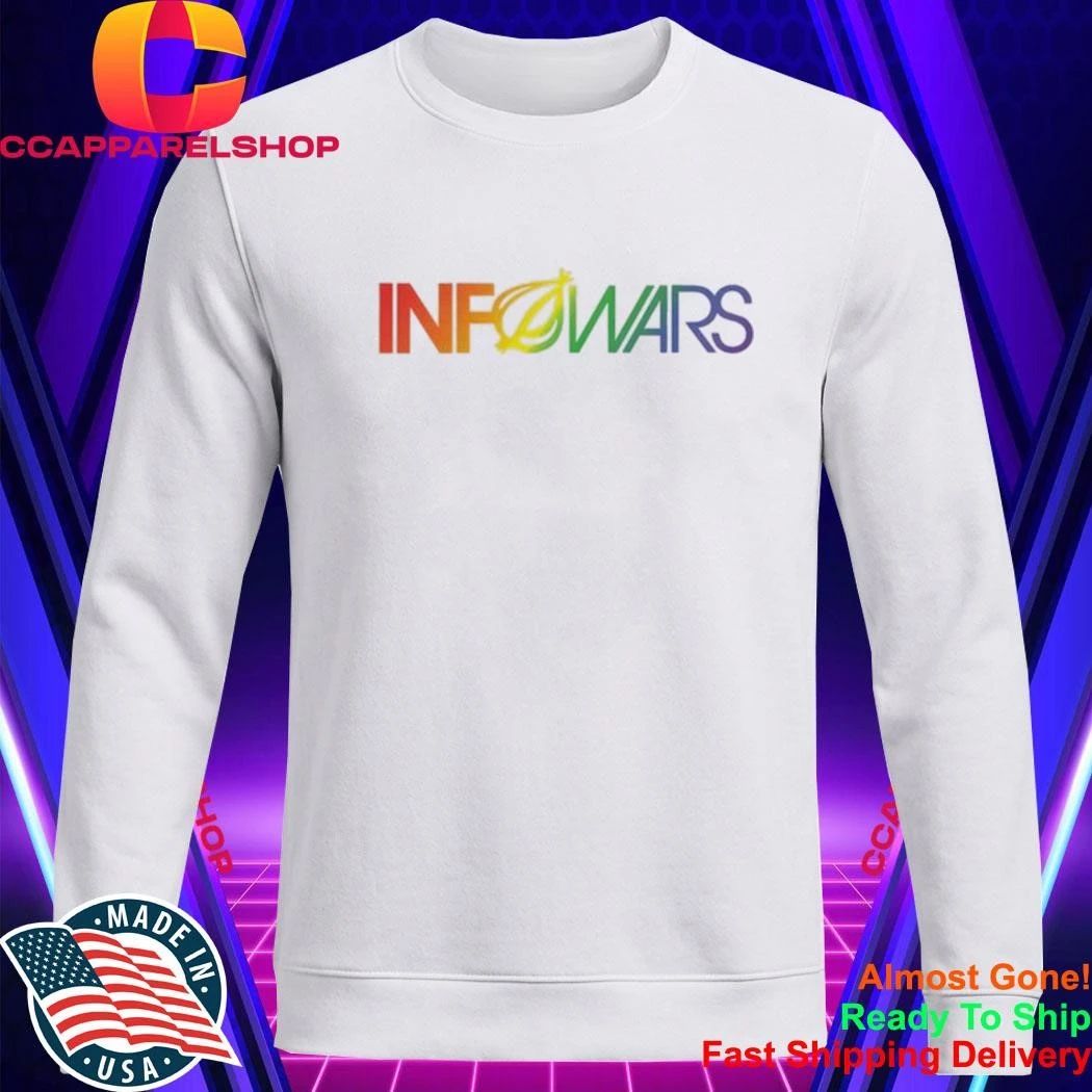 Infowars Rainbow Logo Shirt