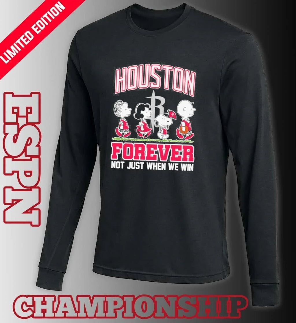 Forever The Peanuts Character X Houston Rockets Shirt