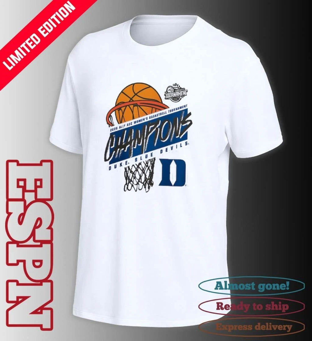 Duke Women’s Basketball Ally ACC Tournament Champions 2026 T-Shirt