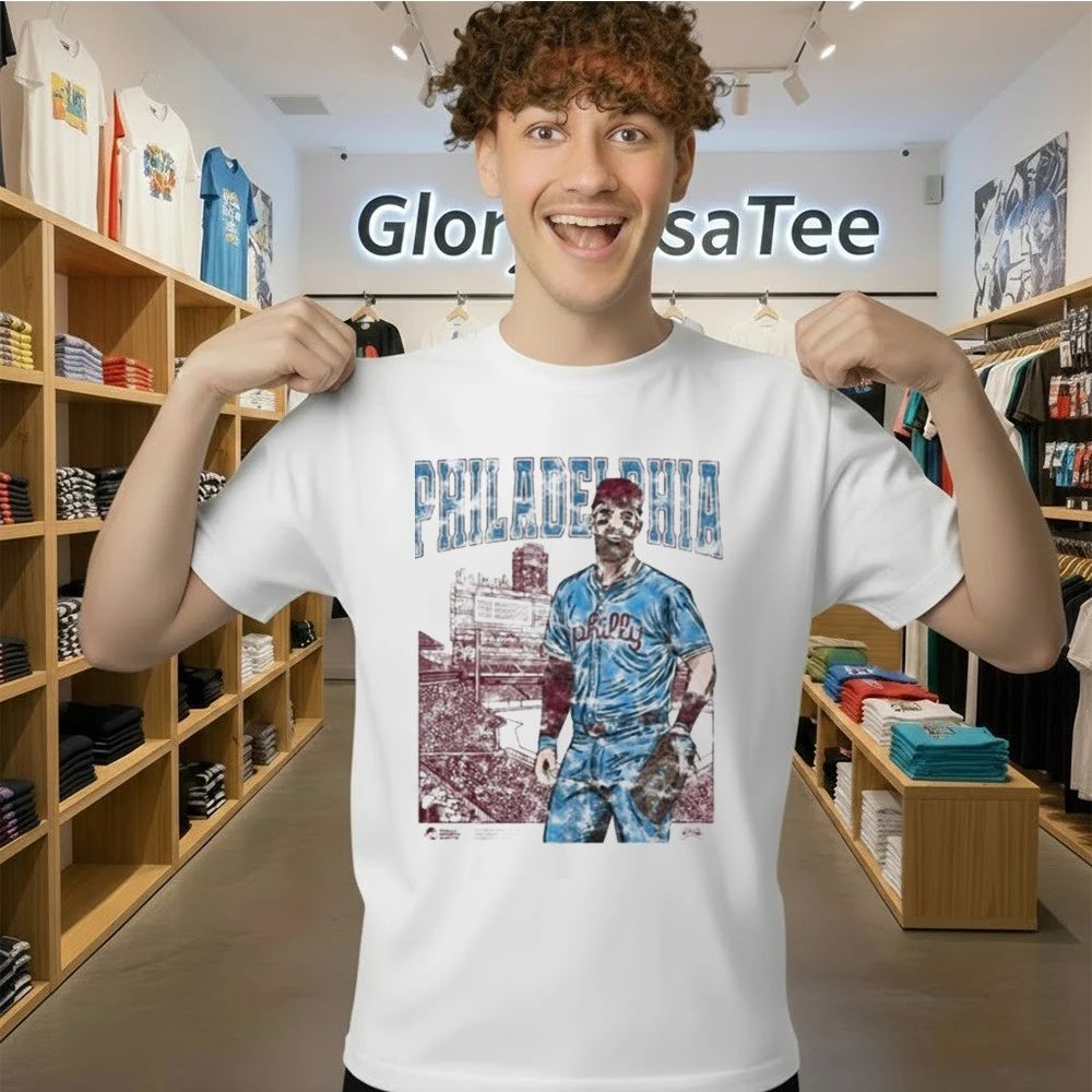 Philadelphia Baseball Kids Day At The Bank Vintage Shirt